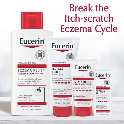 Eucerin Eczema Relief Cream - Full Body Moisturizing Lotion with Colloidal Oatmeal, 8 oz Tube Avelisse