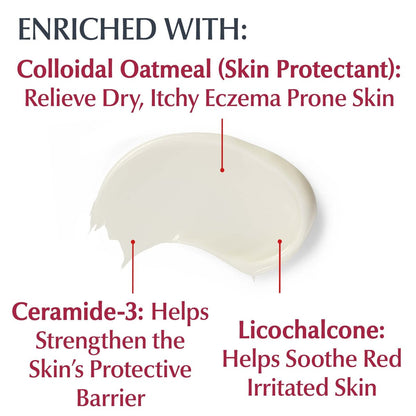 Eucerin Eczema Relief Cream - Full Body Moisturizing Lotion with Colloidal Oatmeal, 8 oz Tube Avelisse
