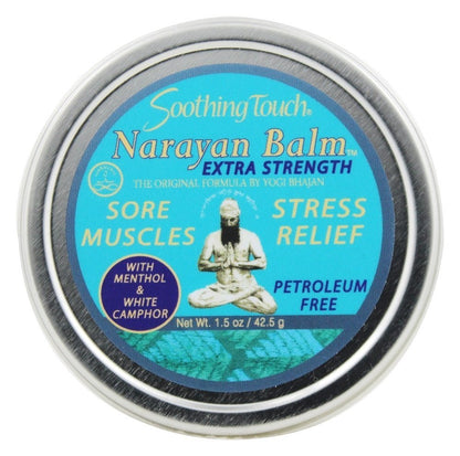 Soothing Touch Narayan Balm X-Strength, 1.5 oz (Pack of 6) - Maximum Relief for Aches & Pains