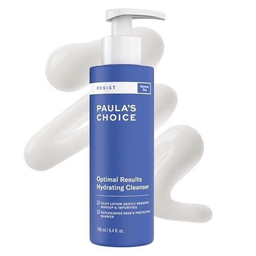 Paula's Choice RESIST Optimal Results Hydrating Cleanser - Anti-Aging Face Wash with Green Tea & Chamomile for Dry Skin, 6.4 oz Avelisse