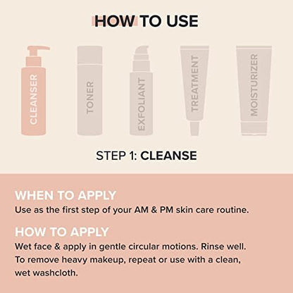 Paula's Choice RESIST Optimal Results Hydrating Cleanser - Anti-Aging Face Wash with Green Tea & Chamomile for Dry Skin, 6.4 oz Avelisse