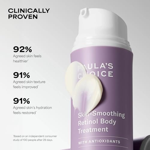 Paula's Choice Retinol Skin-Smoothing Body Lotion Treatment - Anti-Aging Body Moisturizer with Shea Butter, Vitamin C & E, Fragrance-Free, 4 oz Avelisse