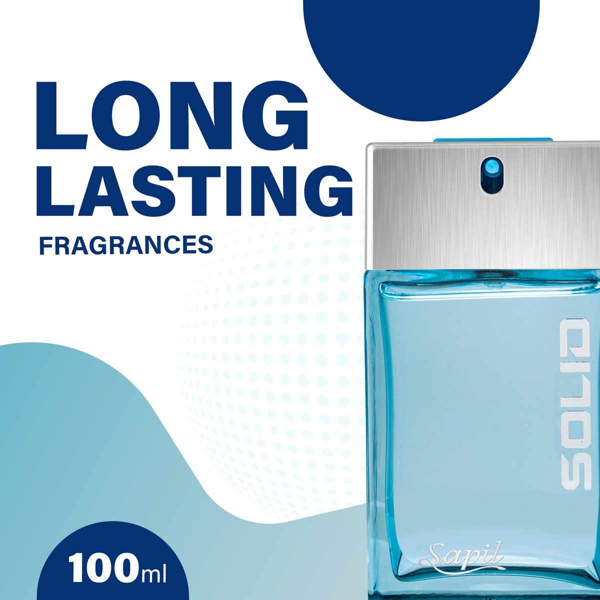Sapil Solid Eau de Toilette for Men – Long-Lasting Citrus, Woody, Musky & Warm Spicy Scent – 3.4 oz (100ml) Premium Arabic Toilette - görsel 4