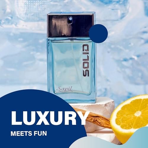Sapil Solid Eau de Toilette for Men – Long-Lasting Citrus, Woody, Musky & Warm Spicy Scent – 3.4 oz (100ml) Premium Arabic Toilette - görsel 5