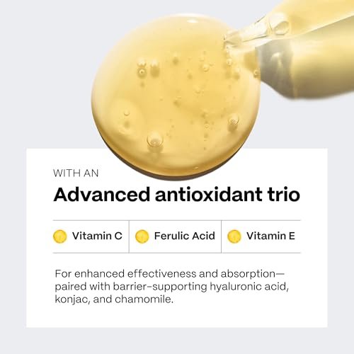 Mad Hippie Vitamin C Serum – Brightening Face Serum with C, E, Ferulic Acid & Hyaluronic Acid, 1.02 fl oz Avelisse