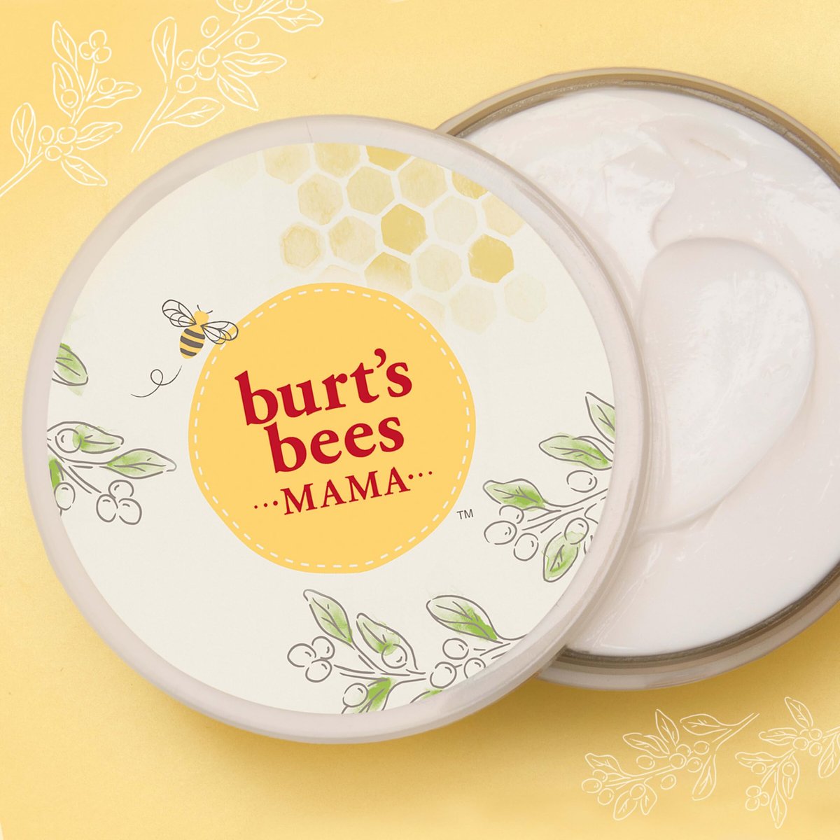 Burt's Bees Mama Belly Butter – Stretch Mark Cream for Pregnancy & Postnatal Massage, Shea Butter & Vitamin E, 6.5 oz Avelisse