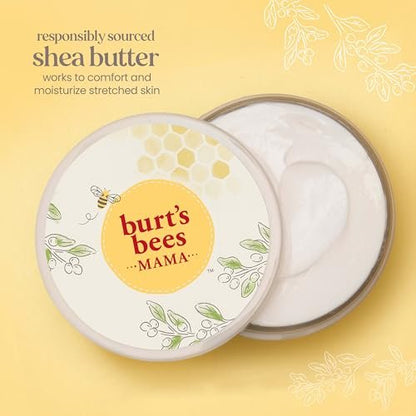 Burt's Bees Mama Belly Butter – Stretch Mark Cream for Pregnancy & Postnatal Massage, Shea Butter & Vitamin E, 6.5 oz Avelisse