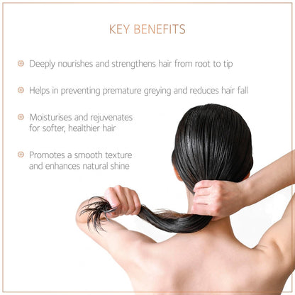 SOULTREE Brahmi Amla Hair Oil – 200 Ml for Healthy Hair Growth & Scalp Care