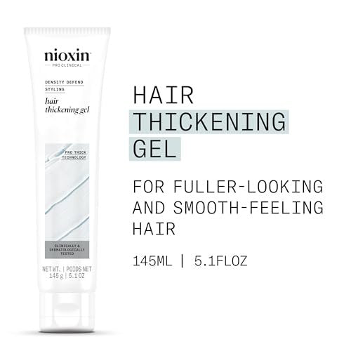 Nioxin Density Defend Hair Thickening Gel - Volumizing Gel for Fuller Hair, No Stickiness or Stiffness, 5.1 Fl Oz - görsel 13
