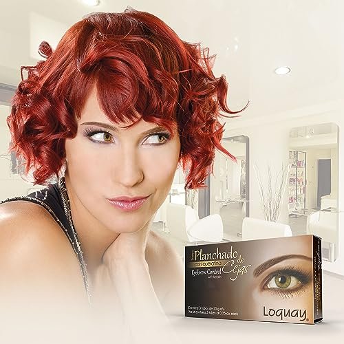 Loquay Keratin Eyebrow Straightening Control Kit - 3 Step Treatment, 10g Each, Professional Eyebrow Lamination Kit with Comb Avelisse