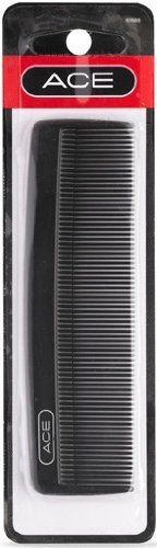 ACE 61686 5-Inch Pocket & Purse Comb (Pack of 2) – Durable Plastic Hair Comb for On-the-Go Grooming - görsel 1
