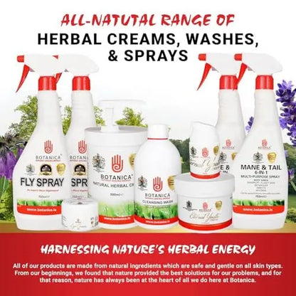 Botanica Cleansing Wash: Premium Horse Skin Cleanser & Equine Coat Care Wash with Aloe Vera, Tea Tree, Lavender & Comfrey - 500 ml Avelisse