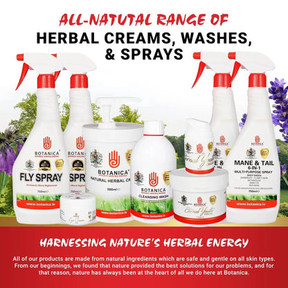 Botanica Cleansing Wash: Premium Horse Skin Cleanser & Equine Coat Care Wash with Aloe Vera, Tea Tree, Lavender & Comfrey - 500 ml Avelisse