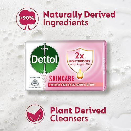 Dettol Skincare Bar Soap - 125g (4.4 oz) - Classic Tan - görsel 9