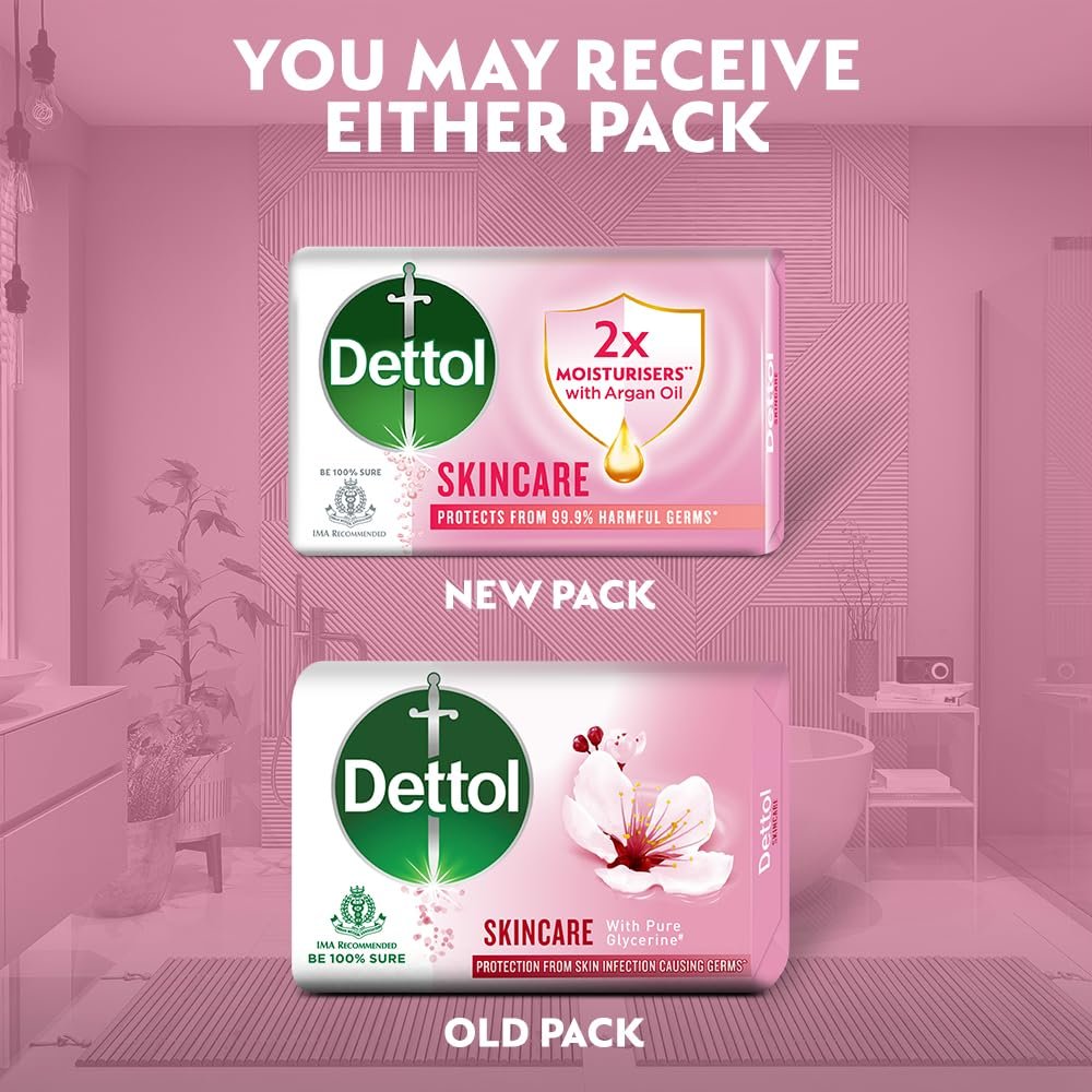 Dettol Skincare Bar Soap - 125g (4.4 oz) - Classic Tan - görsel 6