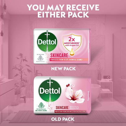 Dettol Skincare Bar Soap - 125g (4.4 oz) - Classic Tan