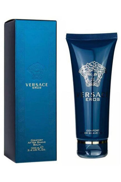 Versace Eros After Shave Balm for Men - 3.4 oz Soothing & Hydrating Post-Shave Care Avelisse