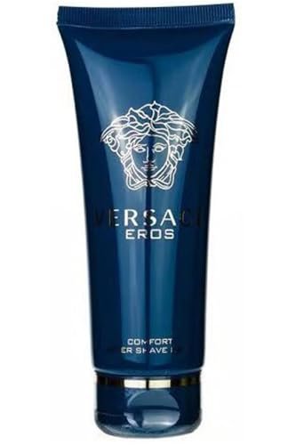 Versace Eros After Shave Balm for Men - 3.4 oz Soothing & Hydrating Post-Shave Care Avelisse