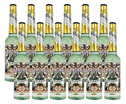Murray & Lanman Florida Water Cologne - 7.5 Fl Oz (Pack of 12) - Classic Agua Florida Avelisse