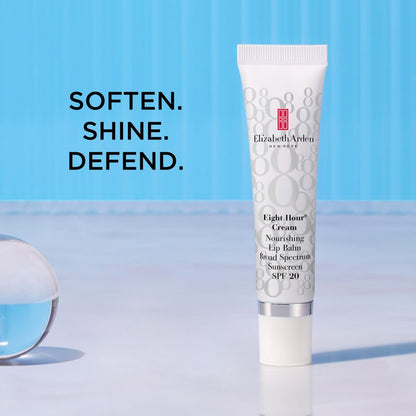 Elizabeth Arden Eight Hour Cream Nourishing Lip Balm with SPF 20 - Moisturizing Lip Treatment with Shea Butter & Vitamin E, 0.5 fl oz Avelisse