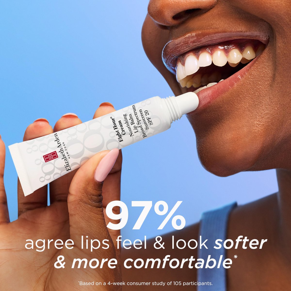Elizabeth Arden Eight Hour Cream Nourishing Lip Balm with SPF 20 - Moisturizing Lip Treatment with Shea Butter & Vitamin E, 0.5 fl oz Avelisse