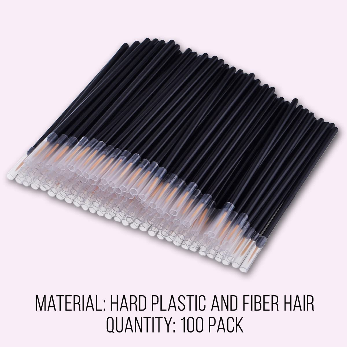 KINGMAS 100 Pack Disposable Ultra-Fine Point Eyeliner Brushes - Precision Eye Liner Applicators for Professional & Personal Use - görsel 12