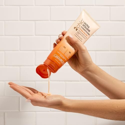 GIOVANNI 2chic Ultra-Volume Conditioner - Volumizing Conditioner for Thin Hair with Papaya & Tangerine Butter, Paraben-Free, Color Safe - 8.5 oz Avelisse