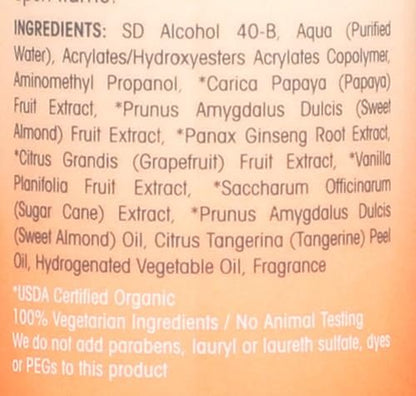 GIOVANNI 2chic Ultra-Volume Big-Body Hair Spray - Daily Volumizing Formula with Papaya & Tangerine Butter for Fine, Limp, Thin Hair - No Parabens, Color Safe - 5 fl oz