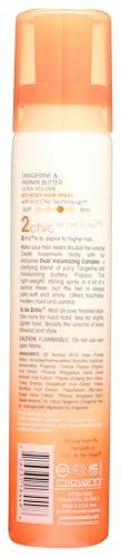 GIOVANNI 2chic Ultra-Volume Big-Body Hair Spray - Daily Volumizing Formula with Papaya & Tangerine Butter for Fine, Limp, Thin Hair - No Parabens, Color Safe - 5 fl oz - görsel 4