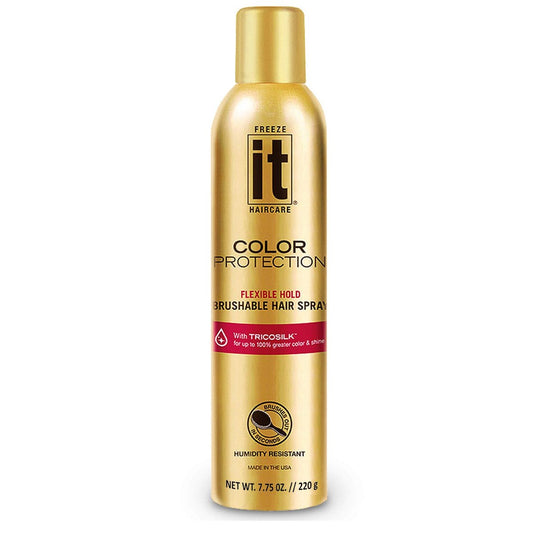 It Haircare Freeze Color Protection Flexible Hold Brushable Hair Spray 7.75 Oz Avelisse