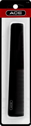 Ace 61286 7-inch All-Purpose Comb - Black, 2-Pack