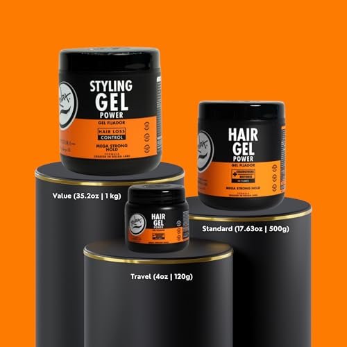 Rolda Power Styling Gel Hair Loss Control 17.6oz – Formaldehyde-Free Hold - görsel 16