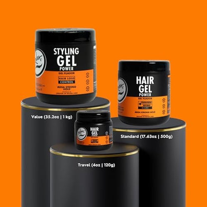 Rolda Power Styling Gel Hair Loss Control 17.6oz – Formaldehyde-Free Hold