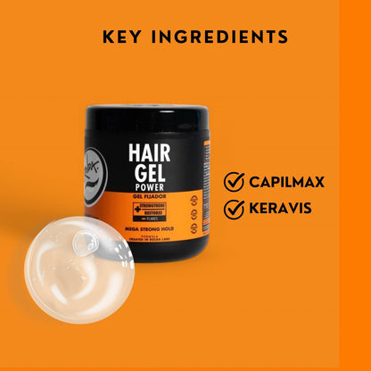 Rolda Power Styling Gel Hair Loss Control 17.6oz – Formaldehyde-Free Hold