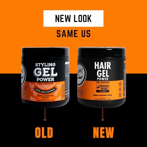 Rolda Power Styling Gel Hair Loss Control 17.6oz – Formaldehyde-Free Hold - görsel 4