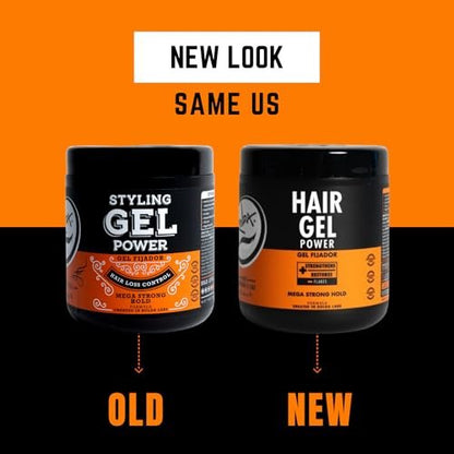 Rolda Power Styling Gel Hair Loss Control 17.6oz – Formaldehyde-Free Hold