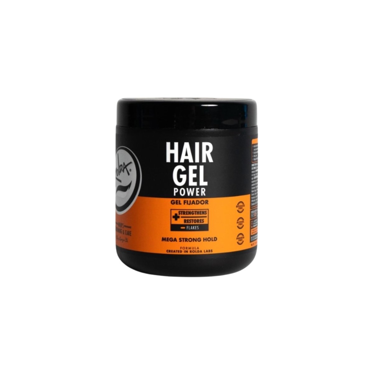 Rolda Power Styling Gel Hair Loss Control 17.6oz – Formaldehyde-Free Hold - görsel 1