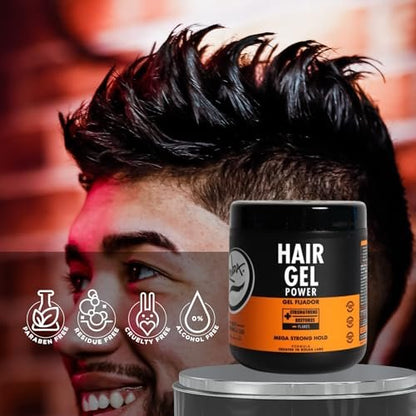 Rolda Power Styling Gel for Hair Loss Control – 35.2 oz (2.2 lb) Formaldehyde-Free Avelisse