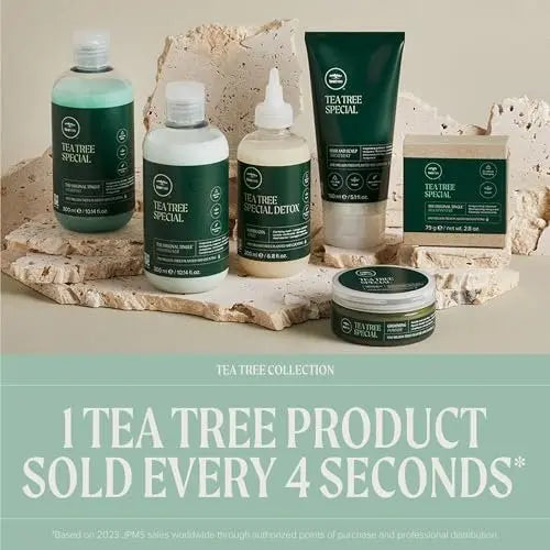 Tea Tree Grooming Pomade - Flexible Hold + Shine for All Hair Types, Especially Wavy & Curly, 3 oz Avelisse