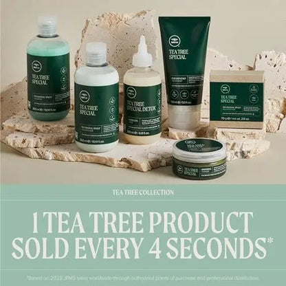 Tea Tree Grooming Pomade - Flexible Hold + Shine for All Hair Types, Especially Wavy & Curly, 3 oz Avelisse