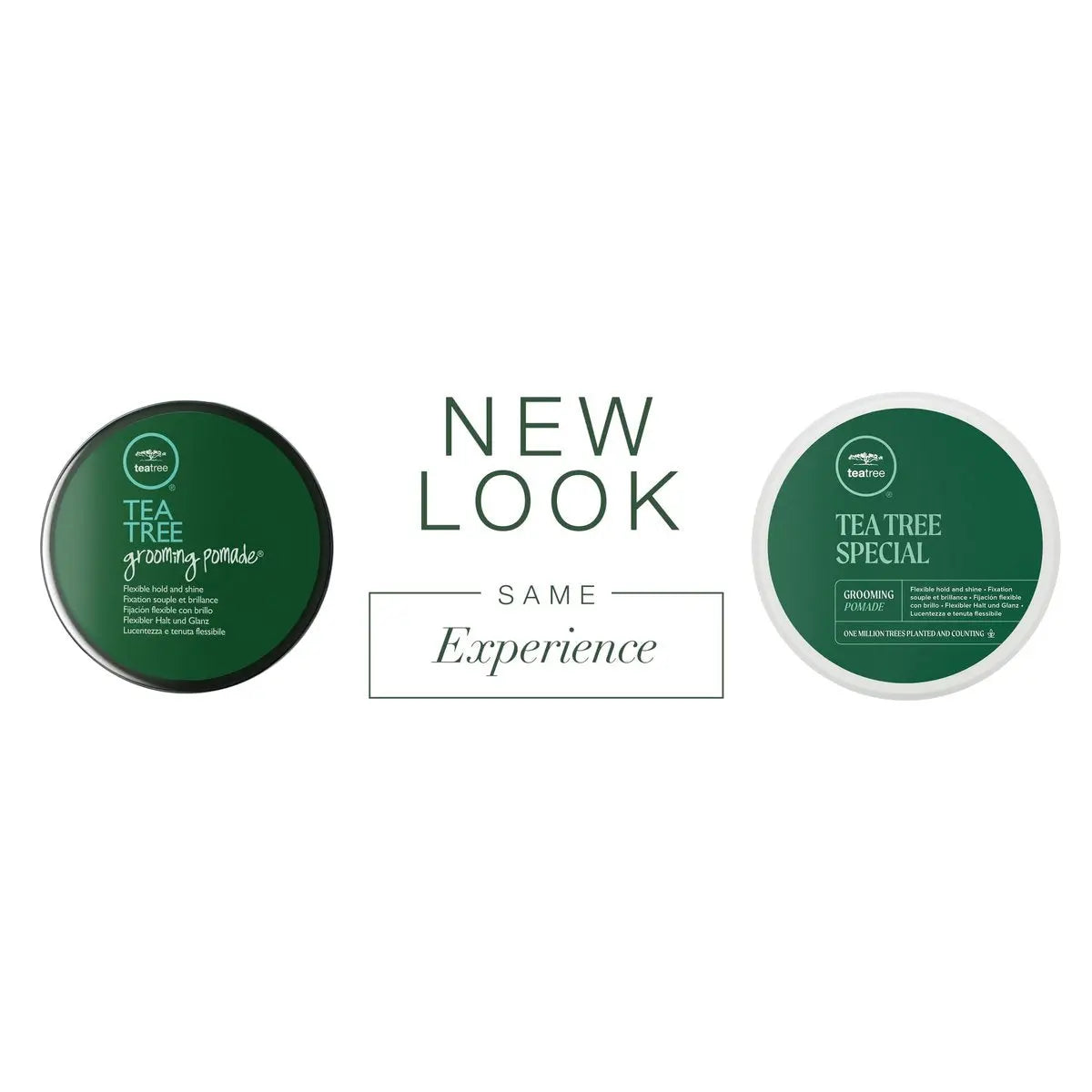 Tea Tree Grooming Pomade - Flexible Hold + Shine for All Hair Types, Especially Wavy & Curly, 3 oz Avelisse