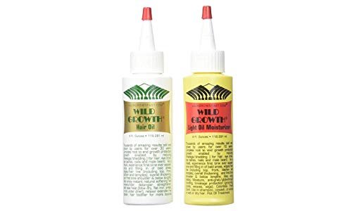 Wild Growth Hair Care System - 4 Fl Oz (Pack of 2) | Natural Hair Regrowth Treatment for Men & Women Avelisse