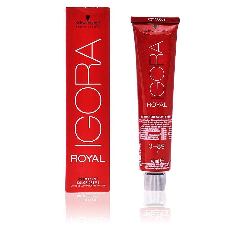 Schwarzkopf Professional Igora Royal Permanent Hair Color - 0-89 Red Violet Concentrate - 2.02 fl oz - görsel 5