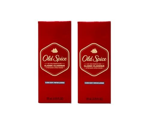 Old Spice Classic After Shave 4.25 Ounce (125ml) (2 Pack) - görsel 2