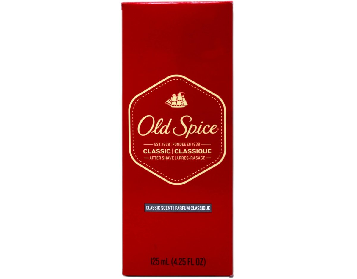 Old Spice Classic After Shave 4.25 Ounce (125ml) (2 Pack) - görsel 3