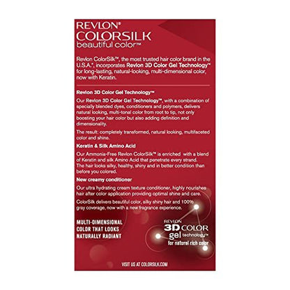 Revlon ColorSilk Permanent Hair Color, 03 Ultra Light Sun Blonde, 2-Pack