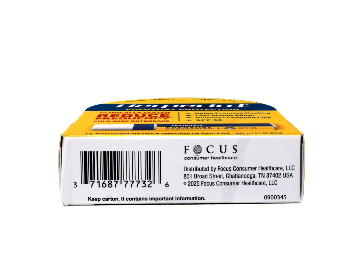 Herpecin L Lip Protectant SPF 30, 0.10 oz (Pack of 3) – Medicated Lip Balm with Sunscreen Avelisse