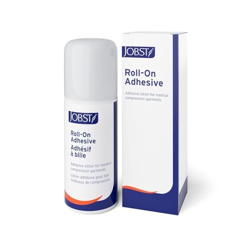 Jobst It Stays! Roll-On Body Fixative - 2 Ounce (Value Pack of 3) - Silicone Formula for Secure Fit Avelisse