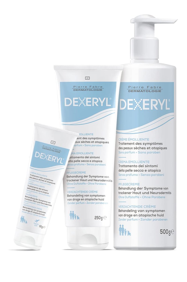 DEXERYL Creme 250 g - Intensive Moisturizing Cream for Dry & Sensitive Skin Avelisse