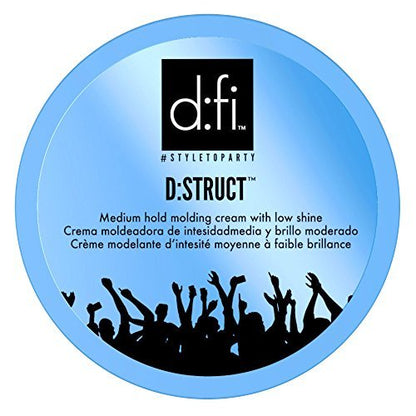 D:fi D:Struct Molding Creme - 5.3 oz Strong Hold Hair Styling Cream